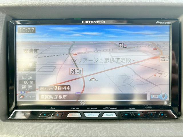 エブリイワゴン ＰＺターボ　カロッツェリアＨＤＤナビ　ＨＩＤヘッドライト　フルセグ地デジＴＶ　リアヒーター　ブルートゥース　ＥＴＣ車載器　左側パワースライドドア　オートエアコン　前後ドライブレコーダー　ターボ（19枚目）