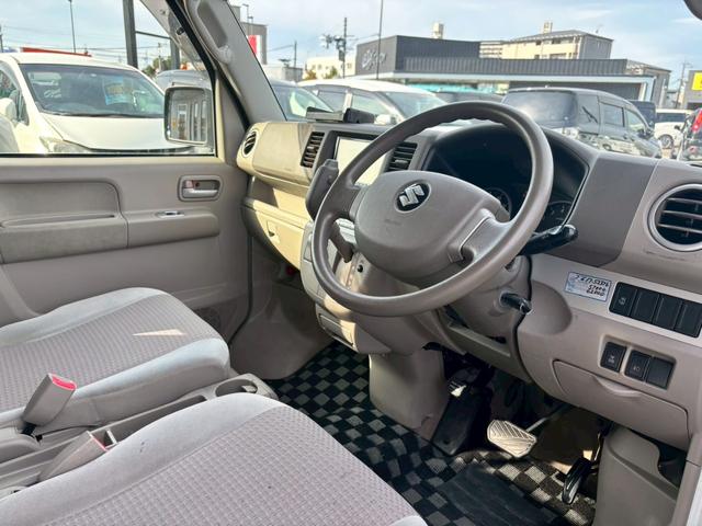 エブリイワゴン ＰＺターボ　カロッツェリアＨＤＤナビ　ＨＩＤヘッドライト　フルセグ地デジＴＶ　リアヒーター　ブルートゥース　ＥＴＣ車載器　左側パワースライドドア　オートエアコン　前後ドライブレコーダー　ターボ（30枚目）