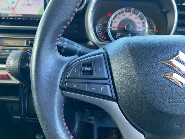 スペーシアカスタム ハイブリッドXS 純正8インチSDナビ フルセグ地デジTV ブルートゥース パノラミックビュー ステアリングリモコン ビルトインETC エマージェンシーブレーキ クリアランスソナー 両側パワースライドドア(27枚目)