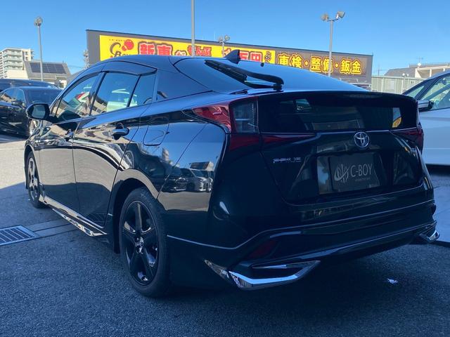 プリウス Sツーリングセレクション・ブラックエディション 純正9インチSDナビ フルセグ地デジTV ブルートゥース パノラミックビューパッケージ モデリスタエアロキット プリクラッシュセーフティ レーダークルーズコントロール ソフトレザーシート トノカバー(11枚目)