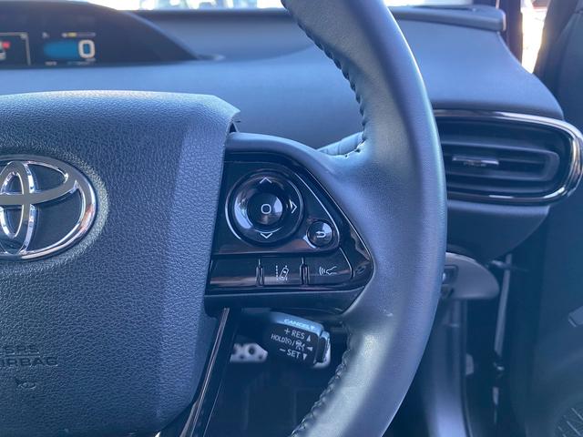 プリウス Sツーリングセレクション・ブラックエディション 純正9インチSDナビ フルセグ地デジTV ブルートゥース パノラミックビューパッケージ モデリスタエアロキット プリクラッシュセーフティ レーダークルーズコントロール ソフトレザーシート トノカバー(28枚目)