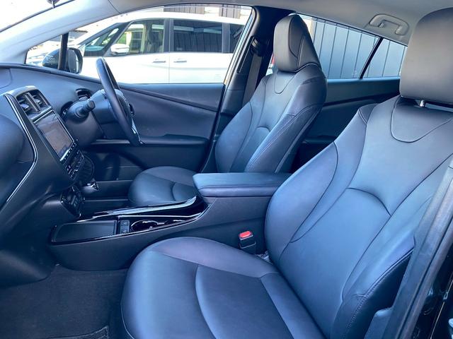 プリウス Sツーリングセレクション・ブラックエディション 純正9インチSDナビ フルセグ地デジTV ブルートゥース パノラミックビューパッケージ モデリスタエアロキット プリクラッシュセーフティ レーダークルーズコントロール ソフトレザーシート トノカバー(38枚目)