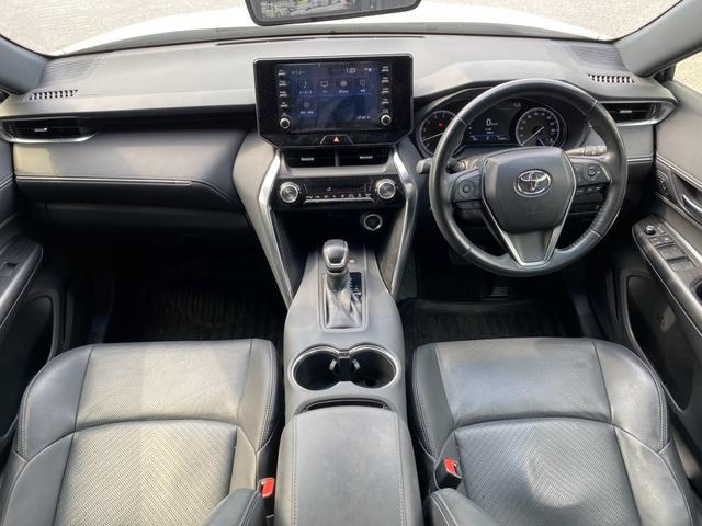 ハリアー G レザーパッケージ ワンオーナー 黒革エアーシート パワーシート デジタルインナーミラー パワーバックドア ビルトインETC 純正ディスプレイオーディオ フルセグ地デジTV ブルートゥース ステアリングヒーター(15枚目)