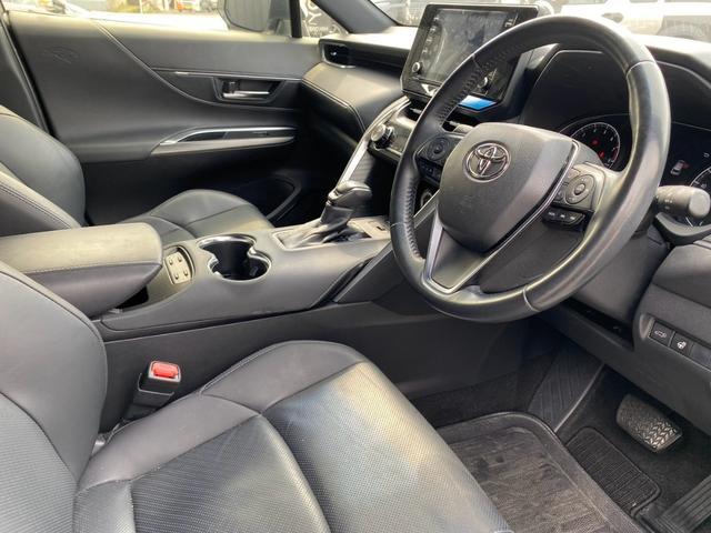 ハリアー G レザーパッケージ ワンオーナー 黒革エアーシート パワーシート デジタルインナーミラー パワーバックドア ビルトインETC 純正ディスプレイオーディオ フルセグ地デジTV ブルートゥース ステアリングヒーター(33枚目)