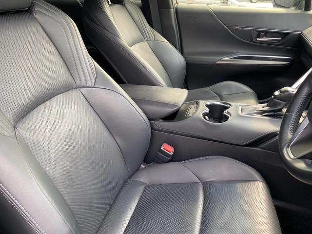 ハリアー G レザーパッケージ ワンオーナー 黒革エアーシート パワーシート デジタルインナーミラー パワーバックドア ビルトインETC 純正ディスプレイオーディオ フルセグ地デジTV ブルートゥース ステアリングヒーター(35枚目)