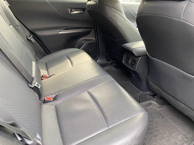 ハリアー G レザーパッケージ ワンオーナー 黒革エアーシート パワーシート デジタルインナーミラー パワーバックドア ビルトインETC 純正ディスプレイオーディオ フルセグ地デジTV ブルートゥース ステアリングヒーター(37枚目)