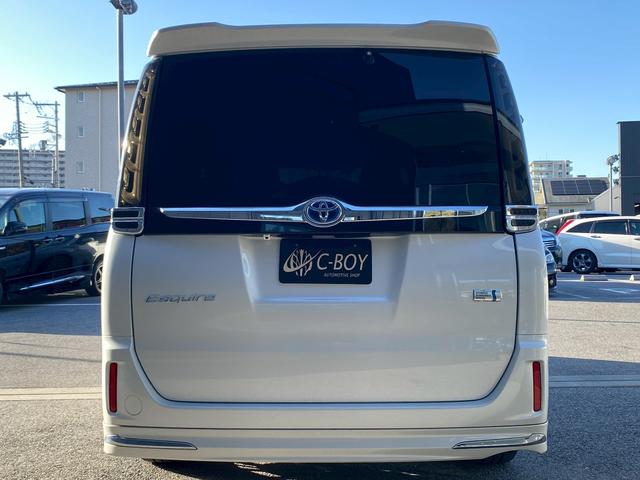 エスクァイア ハイブリッドGi アルパイン10インチナビ フルセグ地デジTV ブルートゥース バックカメラ ビルトインETC 純正エアロ ローダウン アルパインフリップダウンモニター ソフトレザーシート 置くだけ充電 シートヒーター(10枚目)