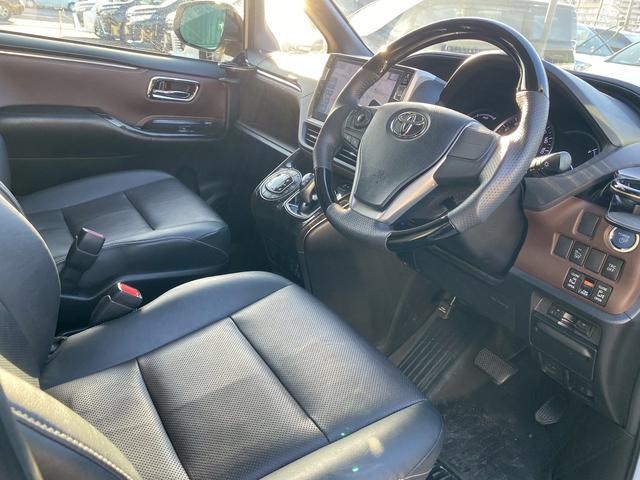 エスクァイア ハイブリッドGi アルパイン10インチナビ フルセグ地デジTV ブルートゥース バックカメラ ビルトインETC 純正エアロ ローダウン アルパインフリップダウンモニター ソフトレザーシート 置くだけ充電 シートヒーター(35枚目)