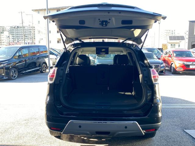 エクストレイル 20XブラクエクストリーマXエマージェンシブレーキP 純正8インチSDナビ フルセグ地デジTV ブルートゥース バックカメラ ビルトインETC カブロンシート シートヒーター 7人乗り エマージェンシーブレーキ アイドリングストップ LEDヘッドライト(13枚目)