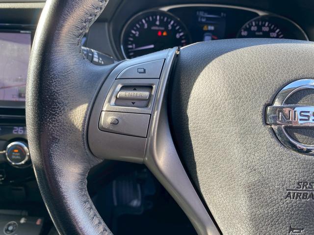 エクストレイル 20XブラクエクストリーマXエマージェンシブレーキP 純正8インチSDナビ フルセグ地デジTV ブルートゥース バックカメラ ビルトインETC カブロンシート シートヒーター 7人乗り エマージェンシーブレーキ アイドリングストップ LEDヘッドライト(25枚目)