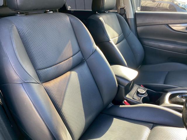 エクストレイル 20XブラクエクストリーマXエマージェンシブレーキP 純正8インチSDナビ フルセグ地デジTV ブルートゥース バックカメラ ビルトインETC カブロンシート シートヒーター 7人乗り エマージェンシーブレーキ アイドリングストップ LEDヘッドライト(34枚目)