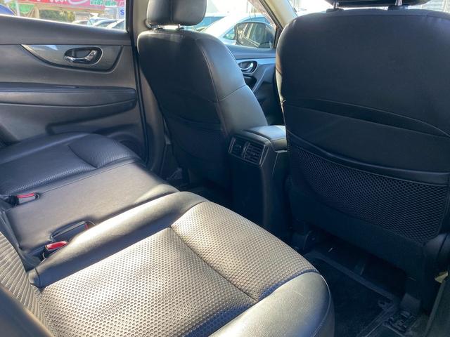 エクストレイル 20XブラクエクストリーマXエマージェンシブレーキP 純正8インチSDナビ フルセグ地デジTV ブルートゥース バックカメラ ビルトインETC カブロンシート シートヒーター 7人乗り エマージェンシーブレーキ アイドリングストップ LEDヘッドライト(36枚目)