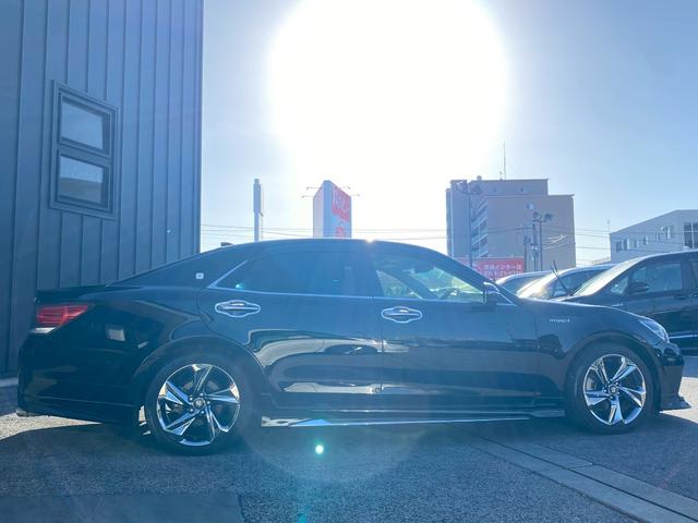 クラウンハイブリッド アスリートS 純正SDマルチ フルセグ地デジTV ブルートゥース ブルーレイ再生 ビルトインETC バックカメラ プリクラッシュセーフティ レーダークルーズコントロール サンルーフ パワーシート シートヒーター(8枚目)