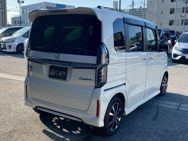 Ｎ－ＢＯＸカスタム Ｇ・ＥＸホンダセンシング　カロッツェリア９インチナビ　フルセグ地デジＴＶ　ブルートゥース　ドライブレコーダー　ホンダセンシング　レーダークルーズコントロール　ビルトインＥＴＣ　両側パワースライド　スライドドアサンシェード（9枚目）
