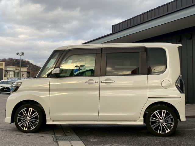タント カスタムRS トップエディションSAIII 純正8インチナビ フルセグ地デジTV ブルートゥース HDMI&USB入力 ETC車載器 ステアリングリモコン バックカメラ LEDヘッドライト ハーフレザーシート 運転席シートヒーター(12枚目)