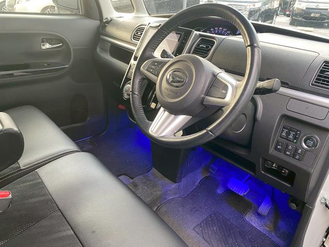 タント カスタムRS トップエディションSAIII 純正8インチナビ フルセグ地デジTV ブルートゥース HDMI&USB入力 ETC車載器 ステアリングリモコン バックカメラ LEDヘッドライト ハーフレザーシート 運転席シートヒーター(32枚目)