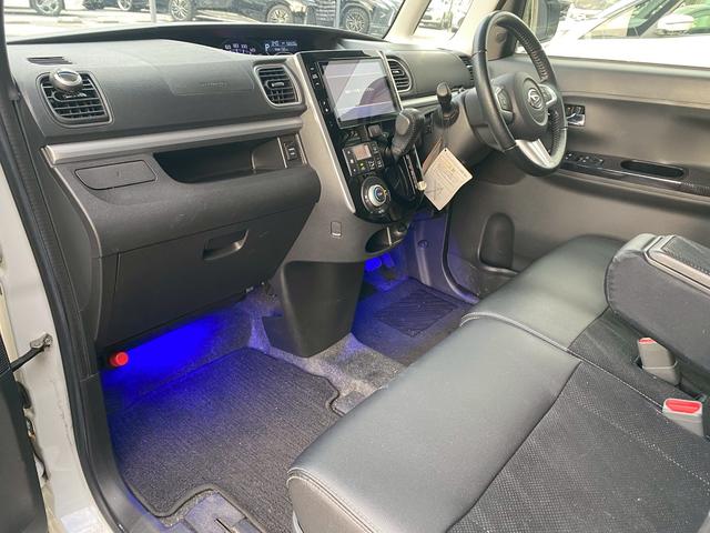 タント カスタムRS トップエディションSAIII 純正8インチナビ フルセグ地デジTV ブルートゥース HDMI&USB入力 ETC車載器 ステアリングリモコン バックカメラ LEDヘッドライト ハーフレザーシート 運転席シートヒーター(33枚目)