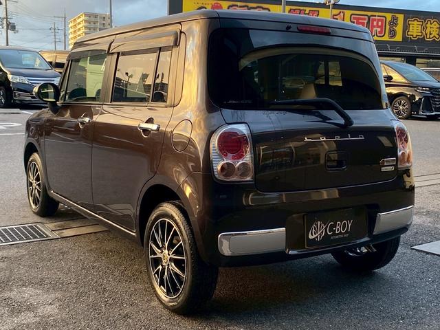 アルトラパンショコラ X ワンオーナー カロッツェリアメモリーナビ フルセグ地デジTV ブルートゥース スマートキー&プッシュスタート 専用レザーシート ディスチャージヘッドライト アイドリングストップ ウインカードアミラー(11枚目)