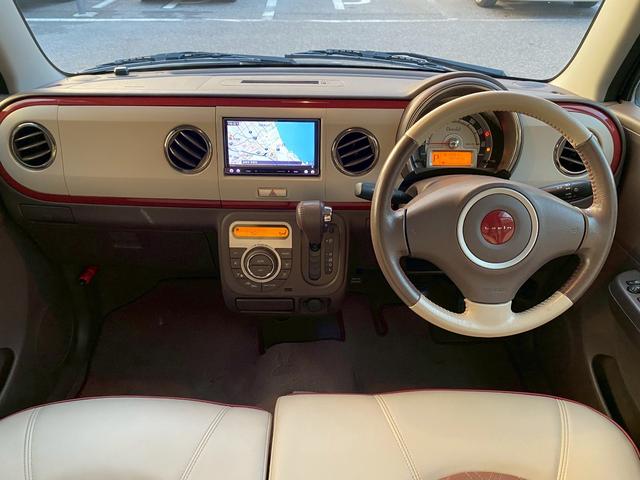 アルトラパンショコラ X ワンオーナー カロッツェリアメモリーナビ フルセグ地デジTV ブルートゥース スマートキー&プッシュスタート 専用レザーシート ディスチャージヘッドライト アイドリングストップ ウインカードアミラー(16枚目)