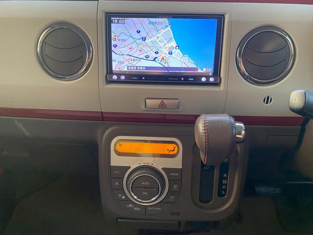 アルトラパンショコラ X ワンオーナー カロッツェリアメモリーナビ フルセグ地デジTV ブルートゥース スマートキー&プッシュスタート 専用レザーシート ディスチャージヘッドライト アイドリングストップ ウインカードアミラー(19枚目)