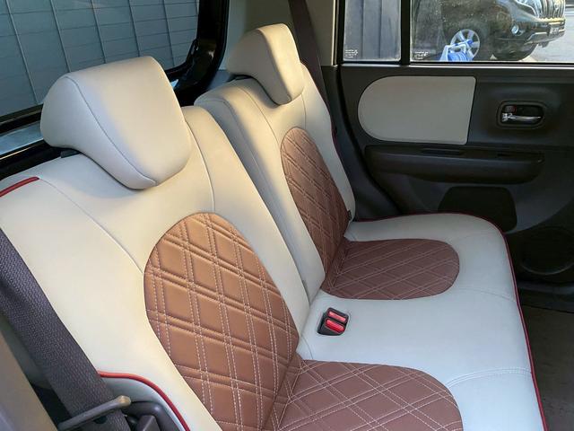 アルトラパンショコラ X ワンオーナー カロッツェリアメモリーナビ フルセグ地デジTV ブルートゥース スマートキー&プッシュスタート 専用レザーシート ディスチャージヘッドライト アイドリングストップ ウインカードアミラー(35枚目)