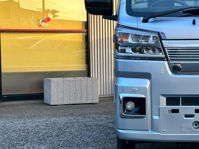 ハイゼットトラック エクストラ　４ＷＤ　スマートエントリー＆プッシュスタート　ＣＤチューナー　スマートアシスト　パワーウィンドウ　コーナーセンサー　ＬＥＤヘッドライト　アイドリングストップ　電動格納式ドアミラー　荷台ライト（33枚目）