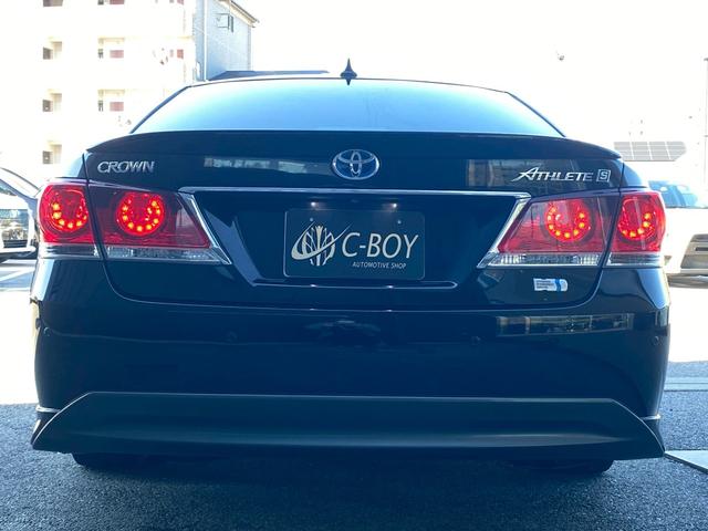 クラウンハイブリッド アスリートS 黒革エアーシート 純正HDDマルチ サンルーフ ビルトインETC バックカメラ プリクラッシュセーフティ レーダークルーズコントロール フルセグ地デジTV ブルートゥース クリアランスソナー(10枚目)