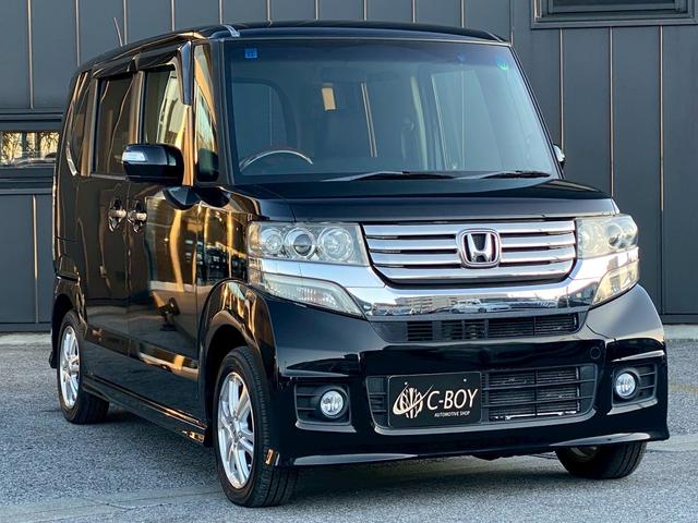 Ｎ－ＢＯＸカスタム Ｇ・Ｌパッケージ　純正メモリーナビ　ワンセグＴＶ　バックカメラ　ＥＴＣ車載器　両側パワースライドドア　ディスチャージヘッドライト　スマートキー＆プッシュスタート　純正１４インチアルミ　純正フリップダウンモニター（7枚目）