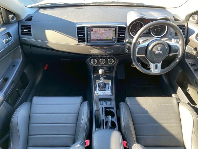 ランサー ＧＳＲプレミアムエボリューションＸ　ワンオーナー　純正ナビ　フルセグＴＶ　ブルートゥース　ＥＴＣ　４ＷＤ　シートヒーター　パドルシフト　ステアリングスイッチ　レカロシート　ブレンボキャリパー　ＢＢＳアルミホイール（34枚目）