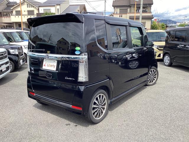 Ｎ－ＢＯＸカスタム Ｇ・ターボＬパッケージ　ＥＴＣ　バックカメラ　両側電動スライドドア　ナビ　ＴＶ　オートクルーズコントロール　ＨＩＤ　ＬＥＤヘッドランプ　スマートキー　アイドリングストップ　電動格納ミラー　ベンチシート　ターボ　ＣＶＴ（21枚目）