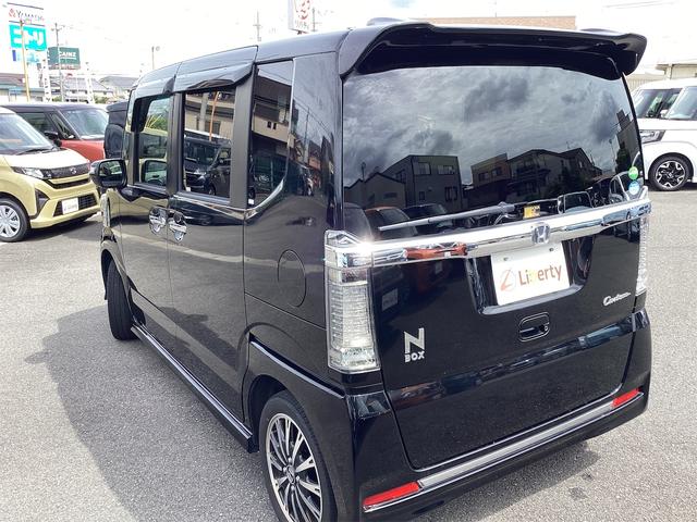 Ｎ－ＢＯＸカスタム Ｇ・ターボＬパッケージ　ＥＴＣ　バックカメラ　両側電動スライドドア　ナビ　ＴＶ　オートクルーズコントロール　ＨＩＤ　ＬＥＤヘッドランプ　スマートキー　アイドリングストップ　電動格納ミラー　ベンチシート　ターボ　ＣＶＴ（23枚目）