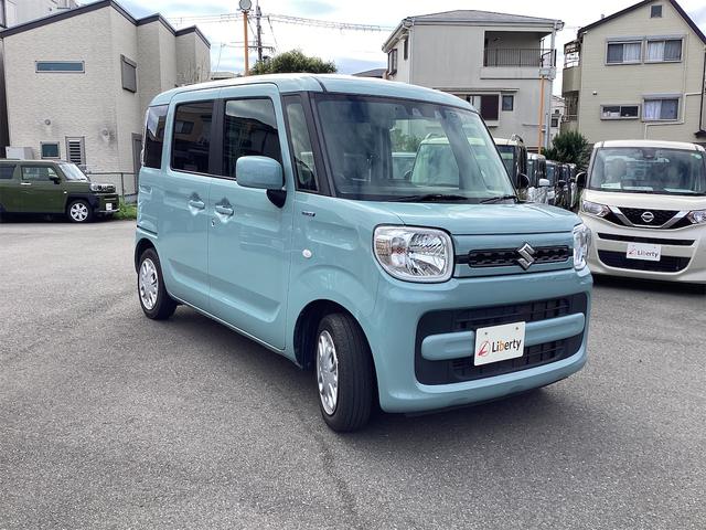 スペーシア ハイブリッドG ETC バックカメラ 両側スライドドア ナビ クリアランスソナー レーンアシスト 衝突被害軽減システム スマートキー アイドリングストップ ベンチシート CVT 盗難防止システム(14枚目)