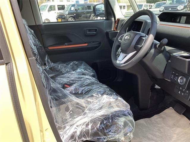 タント ファンクロスターボ　バックカメラ　両側電動スライドドア　クリアランスソナー　衝突被害軽減システム　オートライト　ＬＥＤヘッドランプ　スマートキー　アイドリングストップ　電動格納ミラー　シートヒーター　ベンチシート　ＣＶＴ（13枚目）