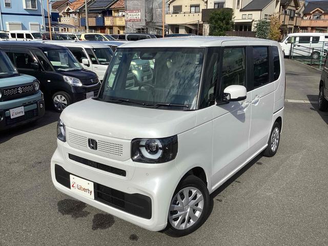 N-BOX ベースグレード バックカメラ 両側スライド・片側電動 クリアランスソナー オートクルーズコントロール レーンアシスト オートライト スマートキー アイドリングストップ 電動格納ミラー シートヒーター ベンチシート(8枚目)