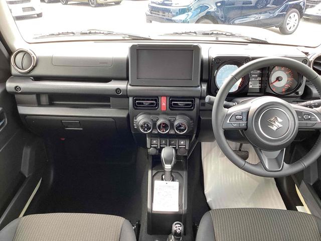 ジムニー ＸＣ　４ＷＤ　クリアランスソナー　レーンアシスト　衝突被害軽減システム　オートライト　ヘッドライトウォッシャー　スマートキー　アイドリングストップ　電動格納ミラー　シートヒーター　ＡＴ　ＥＳＣ（5枚目）