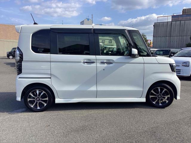 Ｎ－ＢＯＸカスタム Ｇ・Ｌホンダセンシング　ＥＴＣ　バックカメラ　両側スライド・片側電動　ナビ　ＴＶ　クリアランスソナー　レーンアシスト　衝突被害軽減システム　スマートキー　アイドリングストップ　電動格納ミラー　ベンチシート　ＣＶＴ　ＥＳＣ（17枚目）