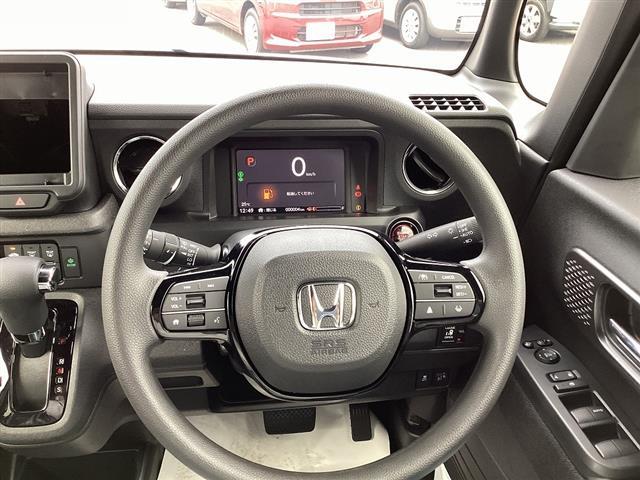 N-BOXカスタム ベースグレード HondaSENSING アダプティブクルーズコントロール 電子パーキング 左パワースライドドア LEDヘッドライト フォグライト スマートキー プッシュスタート アイドリングストップ シートヒーター(6枚目)