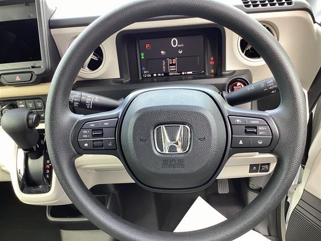 N-BOX ベースグレード HondaSENSING アダプティブクルーズコントロール 電子パーキング LEDヘッドライト スマートキー プッシュスタート アイドリングストップ 片側電動スライドドア 電動格納ドアミラー(6枚目)