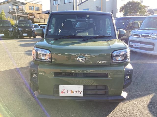 タフト Ｇターボ　衝突軽減Ｂ　スカイルーフ　社外ナビ　Ｂｌｕｅｔｏｏｔｈ対応　Ｂカメラ　クルーズコントロール　電子パーキング　スマートキー　プッシュスタート　アイドリングストップ　ＬＥＤヘッドライト　革巻きステアリング（16枚目）