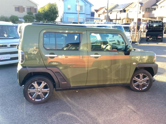 タフト Ｇターボ　衝突軽減Ｂ　スカイルーフ　社外ナビ　Ｂｌｕｅｔｏｏｔｈ対応　Ｂカメラ　クルーズコントロール　電子パーキング　スマートキー　プッシュスタート　アイドリングストップ　ＬＥＤヘッドライト　革巻きステアリング（18枚目）