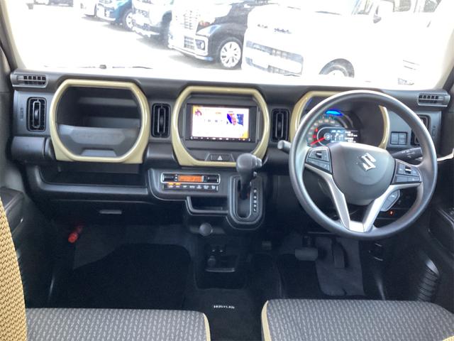 ハスラー ハイブリッドＧ　ＥＴＣ　ナビ　ＴＶ　クリアランスソナー　レーンアシスト　衝突被害軽減システム　オートライト　スマートキー　アイドリングストップ　電動格納ミラー　シートヒーター　ＣＶＴ　ＥＳＣ　エアコン（5枚目）