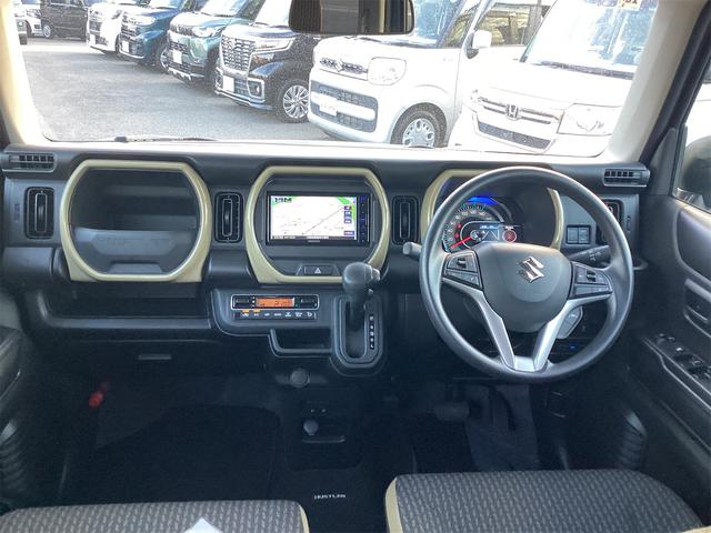 ハスラー ハイブリッドＧ　ＥＴＣ　ナビ　クリアランスソナー　オートクルーズコントロール　レーンアシスト　衝突被害軽減システム　オートライト　スマートキー　アイドリングストップ　電動格納ミラー　シートヒーター　ＣＶＴ　ＥＳＣ（5枚目）