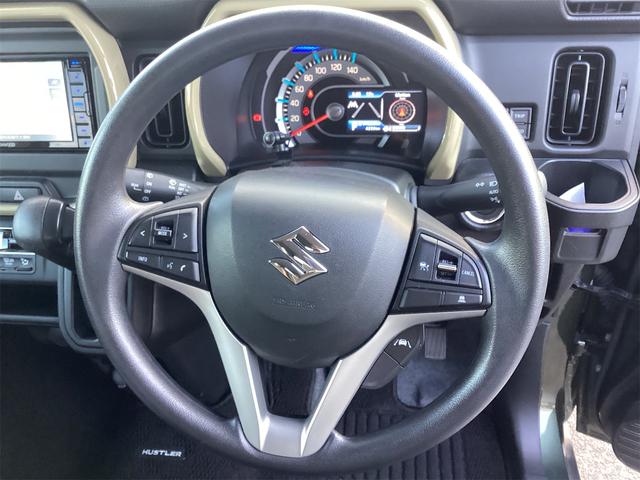 ハスラー ハイブリッドＧ　ＥＴＣ　ナビ　クリアランスソナー　オートクルーズコントロール　レーンアシスト　衝突被害軽減システム　オートライト　スマートキー　アイドリングストップ　電動格納ミラー　シートヒーター　ＣＶＴ　ＥＳＣ（6枚目）