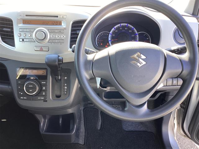ワゴンＲ ＦＸ　キーレスエントリー　アイドリングストップ　電動格納ミラー　シートヒーター　ベンチシート　ＣＶＴ　ＣＤ　ミュージックプレイヤー接続可　エアコン（6枚目）