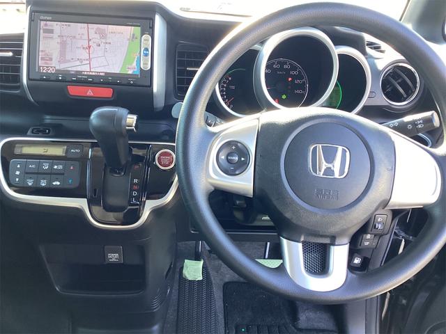 Ｎ－ＢＯＸ Ｇ　ＳＳパッケージ　ＥＴＣ　バックカメラ　両側電動スライドドア　ナビ　ＴＶ　衝突被害軽減システム　スマートキー　アイドリングストップ　電動格納ミラー　ベンチシート　ＣＶＴ　ＥＳＣ　ＣＤ　チップアップシート　エアコン（5枚目）