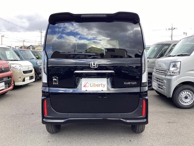 Ｎ－ＢＯＸカスタム ベースグレード　ＥＴＣ　バックカメラ　両側スライド・片側電動　クリアランスソナー　レーンアシスト　オートライト　スマートキー　アイドリングストップ　電動格納ミラー　シートヒーター　ＣＶＴ　ＥＳＣ　チップアップシート（7枚目）