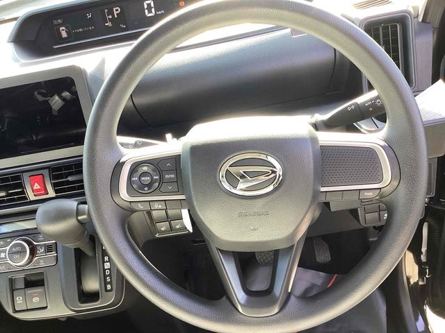 タント Ｘ　バックカメラ　両側スライド・片側電動　クリアランスソナー　衝突被害軽減システム　オートライト　スマートキー　アイドリングストップ　電動格納ミラー　シートヒーター　ベンチシート　ＣＶＴ　ＥＳＣ　ＵＳＢ（6枚目）