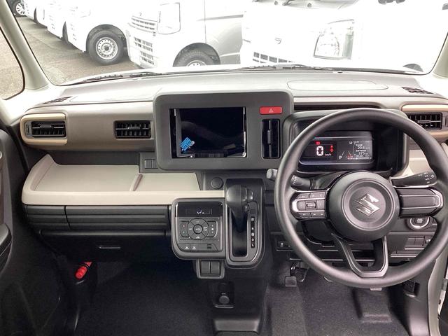 スペーシア ハイブリッドＧ　両側スライドドア　クリアランスソナー　オートライト　スマートキー　アイドリングストップ　電動格納ミラー　ベンチシート　ＣＶＴ　ＥＳＣ　エアコン　パワーステアリング　パワーウィンドウ　運転席エアバッグ（5枚目）