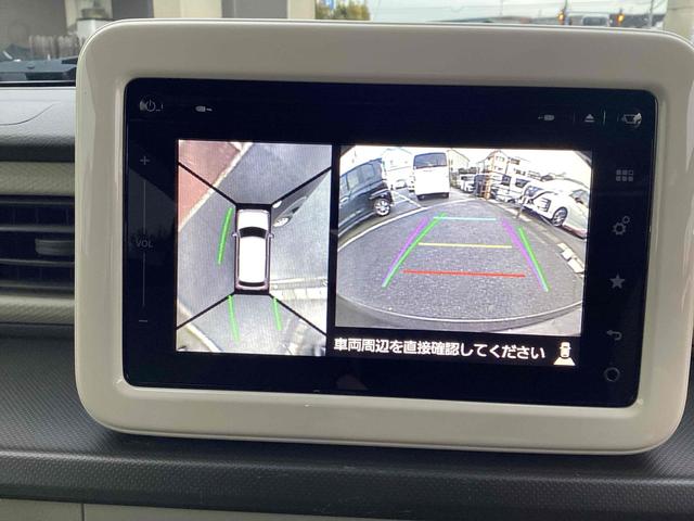 アルトラパン Ｌ　ＥＴＣ　全周囲カメラ　ナビ　ＴＶ　衝突被害軽減システム　スマートキー　アイドリングストップ　電動格納ミラー　ベンチシート　ＣＶＴ　ＡＢＳ　ＥＳＣ　ＣＤ　ＵＳＢ　ミュージックプレイヤー接続可（7枚目）