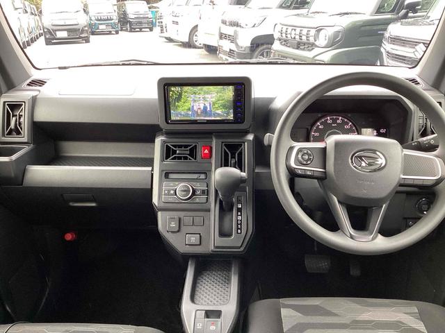 タフト Ｘ　ＥＴＣ　バックカメラ　ナビ　ＴＶ　クリアランスソナー　衝突被害軽減システム　オートライト　スマートキー　アイドリングストップ　電動格納ミラー　サンルーフ　ＣＶＴ　ＡＢＳ　ＥＳＣ　ＣＤ　ＵＳＢ（5枚目）